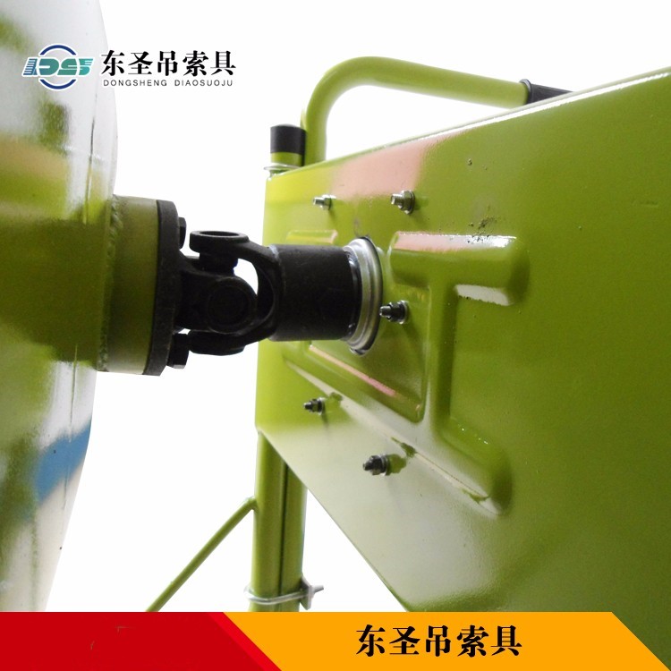 地式正反轉自動卸料小型攪拌機萬向節(jié)局部細節(jié)圖展示--河北東圣吊索具制造有限公司--小型攪拌機|石材夾具|液壓堆高車|手動叉車