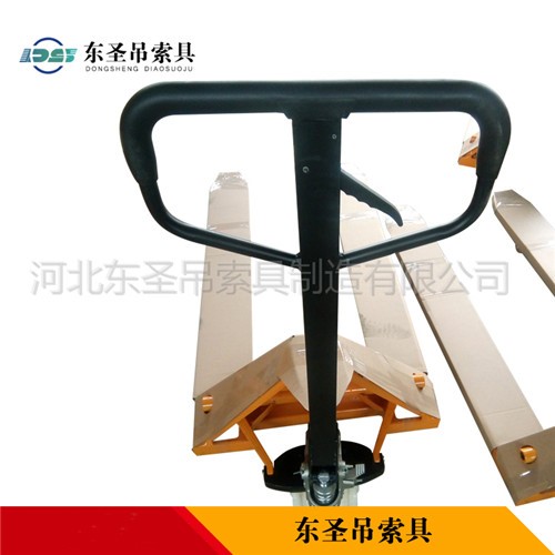 手動地牛叉車--河北東圣吊索具制造有限公司--手動叉車|液壓堆高車|小型攪拌機|石材夾具
