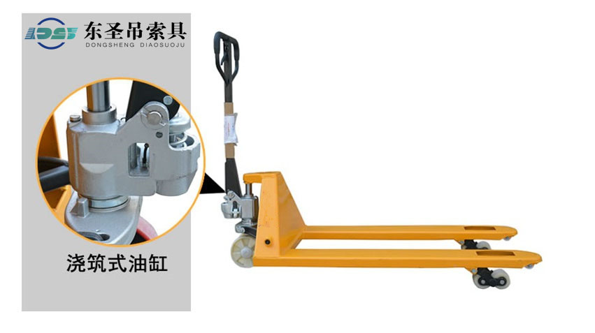 地牛叉車液壓油泵細節--河北東圣吊索具制造有限公司--手動叉車|液壓堆高車|小型攪拌機|石材夾具